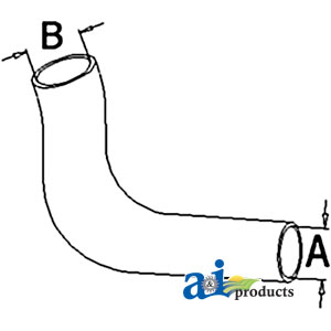 UW4480   Lower Hose---Replaces 156542A